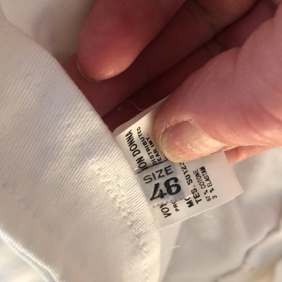 Roberto Cavalli Jeans size 12 white high rise bootcut jeans Voyage Passion - Picture 9 of 16